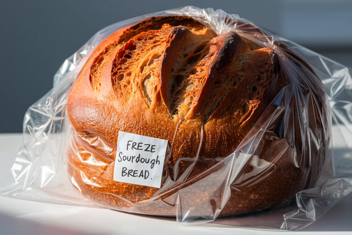 Frozen Sourdough Bread Loaf